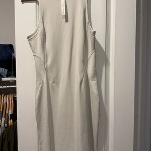 Lululemon Athletica Cream Midi Dress